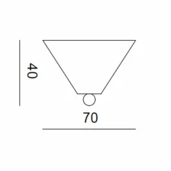 Toscot Pendelleuchten Vintage-Keramik Baldachin für Lampen, Battistea 975ST - Zusammensetzung