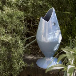 Viadurini in the Garden Deko Vasen-Keramik-Blumenvase, handgefertigt in Italien – Thunfisch