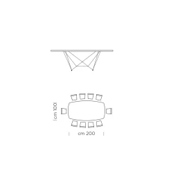 Viadurini Living Esstische-Keramikfass-Esstisch, hergestellt in Italien – Ezzellino