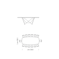 Viadurini Living Esstische-Keramikfass-Esstisch, hergestellt in Italien – Ezzellino