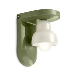 Ferroluce Moderne Wandleuchten-Keramik-Wandleuchte mit 1 Licht, hergestellt in Italien – Berimbau