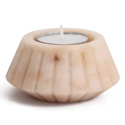 Viadurini Decor Kerzenständer-Kerzenhalter aus satiniertem Marmor Verschiedene Design-Finishes 2 Stück - Cirotto