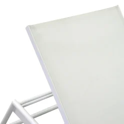 Viadurini in the Garden Sonnenliegen-Kinderbett aus Aluminium und Textilene mit Polywood-Einsatz - Farbe