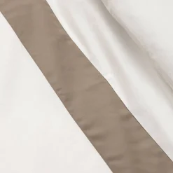 Viadurini Textile Bettbezüge-King Size-Bettbezug-Set aus 100 % Baumwolle und 10 % Baumwollsatin – Detail