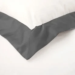 Viadurini Textile Bettlaken-Kingsize-Bettset aus 100 % Baumwolle und 10 % Baumwollsatin – Detail