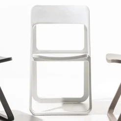 Viadurini Living Moderne Stühle-Klappbarer Esszimmerstuhl aus farbigem Polypropylen, 4 Stück – Eliana