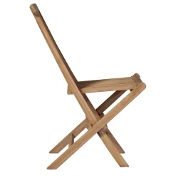 Viadurini in the Garden Gartenstühle Holz-Klappbarer Gartenstuhl aus Teakholz - Hell