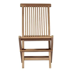 Viadurini in the Garden Gartenstühle Holz-Klappbarer Gartenstuhl aus Teakholz - Hell