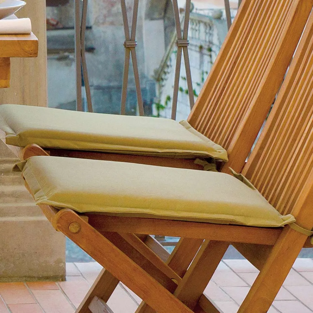 Viadurini in the Garden Gartenstühle Holz-Klappbarer Gartenstuhl aus Teakholz - Hell