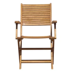 Viadurini in the Garden Gartenstühle Holz-Klappbarer Gartenstuhl aus Akazienholz mit optionalen Armlehnen - Fontana