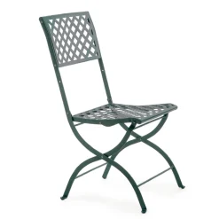 Viadurini in the Garden Gartenstühle Metall-Klappbarer Outdoor-Stuhl aus verzinktem Stahl Made in Italy 2 Stück - Selvaggia