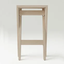 Viadurini in the Garden Barhocker-Klappbarer und stapelbarer Hocker aus massiver Esche – Write