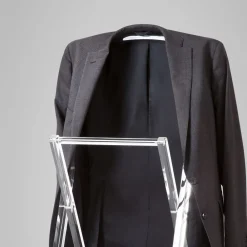 Viadurini Living Garderobenständer-Klappbarer Zimmerdiener aus transparentem Acrylglas - Stecla