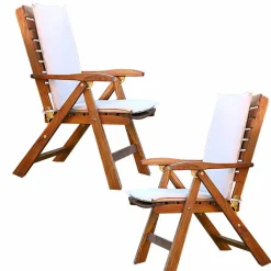 Viadurini in the Garden Holzsessel-Klappsessel in Teak für den Außenbereich