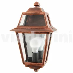 Viadurini Lighting Garten-Wandlampen-Klassische Außenwandleuchte aus Aluminium, made in Italy, Kristel