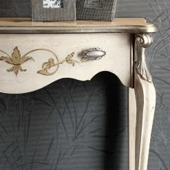 Viadurini Classic Konsolentisch Flur-Klassische Eingangskonsole aus Holz mit Schublade Made in Italy - Ottaviano