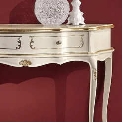 Viadurini Classic Konsolentisch Flur-Klassische Eingangskonsole aus Holz mit 1 Schublade Made in Italy - Leonor