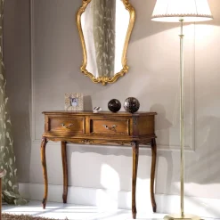 Viadurini Classic Konsolentisch Flur-Klassische Eingangskonsole aus Holz mit Schubladen Made in Italy - Richard