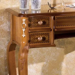 Viadurini Classic Konsolentisch Flur-Klassische Eingangskonsole aus Holz mit 5 Schubladen Made in Italy - Richard