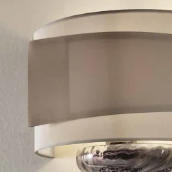Viadurini Lighting Klassische Wandleuchten-Klassische italienische Glaswandlampe mit Lampenschirm - Magrena