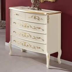 Viadurini Classic Kommoden-Klassische Schlafzimmerkommode aus Holz Made in Italy - Katerine