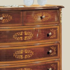 Viadurini Classic Kommoden-Klassische Schlafzimmerkommode aus Holz Made in Italy - Katerine