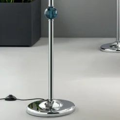 Viadurini Lighting Klassische Stehlampen-Klassische Stehlampe aus italienischem Kunsthandwerksglas und Lampenschirm - Memore