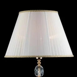 Viadurini Lighting Klassische Tischlampen-Klassische Tischlampe aus Kristall und Glas Belle, made in Italy