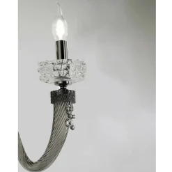 Viadurini Lighting Klassische Wandleuchten-Klassische Wandlampe 2 Lichter Handgefertigtes Luxusglas Made in Italy - Saline
