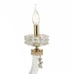 Viadurini Lighting Klassische Wandleuchten-Klassische Wandlampe 2 Lichter Handgefertigtes Luxusglas Made in Italy - Saline