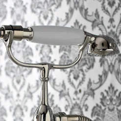 Viadurini Taps Badewannearmaturen-Klassische Wannenrandgruppe mit Handbrause aus Messing Made in Italy - Ercolina