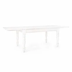 Viadurini Living Ausziehbare Esstische-Klassischer ausziehbarer Tisch Bis zu 240 cm in Mango Wood Homemotion - Tongo