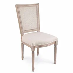 Viadurini Living Klassische Stühle-Klassischer Designstuhl mit Holzstruktur 2 Stück Homemotion - Murea