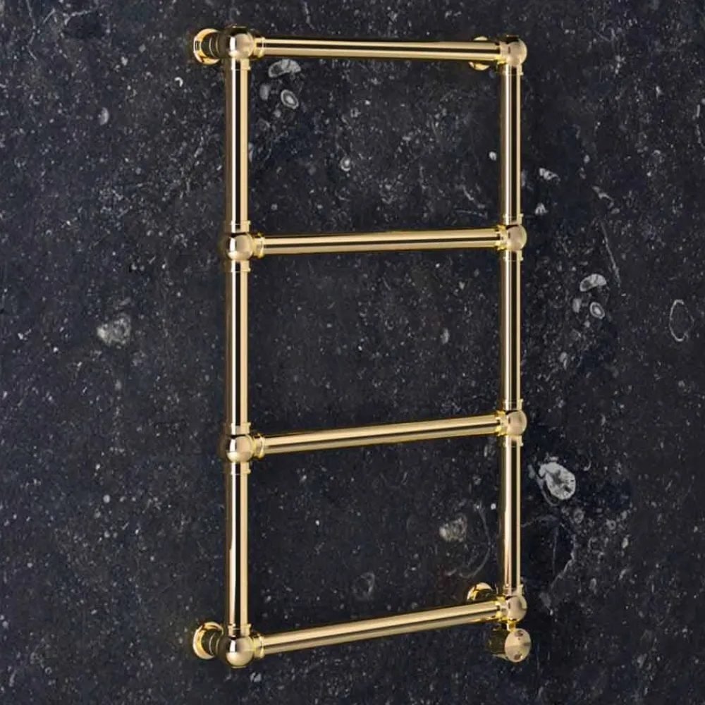 Viadurini Radiators Handtuchheizkörper Elektrisch-Klassischer elektrischer Kühler aus Chrom oder Goldmessing bei 200 W - Caesar