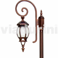 Viadurini Lighting Gartenlampion-Klassischer Gartenlaternenpfahl aus Aluminium, made in Italy, Anika