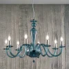 Viadurini Lighting Klassische Kronleuchter-Klassischer handgefertigter italienischer Kronleuchter aus Glas und Metall - Oliver
