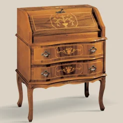 Viadurini Classic Anrichte-Klassischer Holzschreibtisch mit Klappe und Schubladen Made in Italy - Elegant