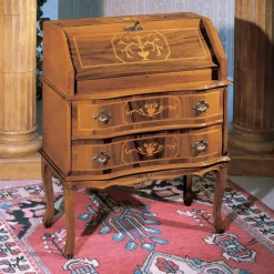 Viadurini Classic Anrichte-Klassischer Holzschreibtisch mit Klappe und Schubladen Made in Italy - Elegant