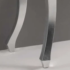 Viadurini Living Konsolentisch Flur-klassischer Konsolentisch mit 2 Schubladen in weiß und Silber Creti