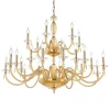 Viadurini Lighting Klassische Kronleuchter-Klassischer Kronleuchter mit 24 Lichtern aus mundgeblasenem Glas und Handdetails - Phaedra