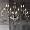 Viadurini Lighting Klassische Kronleuchter-Klassischer Kronleuchter mit 12 Lichtern aus mundgeblasenem Glas und Handdetails - Phaedra