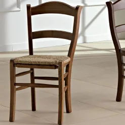 Viadurini Living Klassische Stühle-Klassischer Massivholz-Küchenstuhl im italienischen Design - Monika