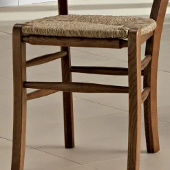 Viadurini Living Klassische Stühle-Klassischer Massivholz-Küchenstuhl im italienischen Design - Monika