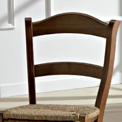 Viadurini Living Klassische Stühle-Klassischer Massivholz-Küchenstuhl im italienischen Design - Monika