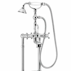 Viadurini Taps Badewannearmaturen-Klassischer Messing-Badewannenmischer Made in Italy - Eripio