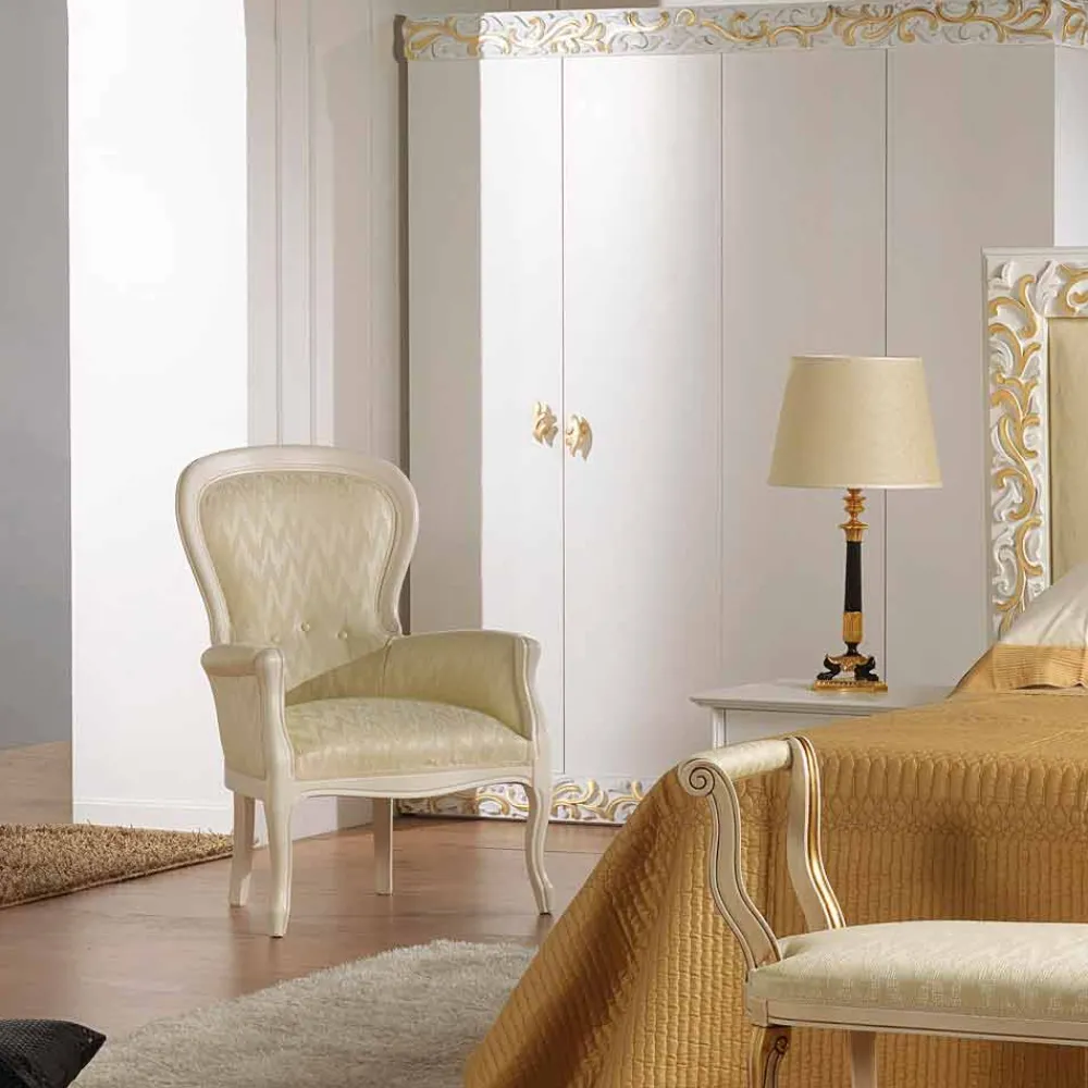 Viadurini Living Klassische Sessel-klassischer Neobarock Sessel Turner