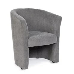 Viadurini Living Klassische Sessel-Klassischer Polstersessel aus Holz und Stoffbezug - Bellagio