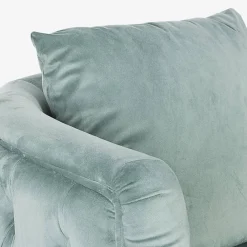 Viadurini Living Klassische Sessel-Klassischer Sessel aus gepolstertem Holz mit Samteffekt Homemotion - Nichy