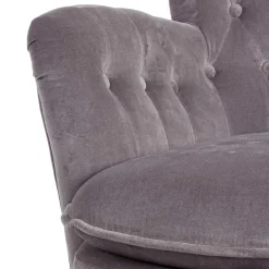 Viadurini Living Klassische Sessel-Klassischer Sessel aus Holz und gepolstertem Sitz aus gesteppter Baumwolle - Monny