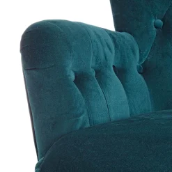 Viadurini Living Klassische Sessel-Klassischer Sessel aus Holz und gepolstertem Sitz aus gesteppter Baumwolle - Monny